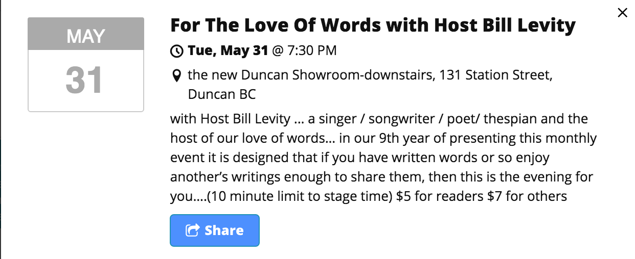 For The Love of Words